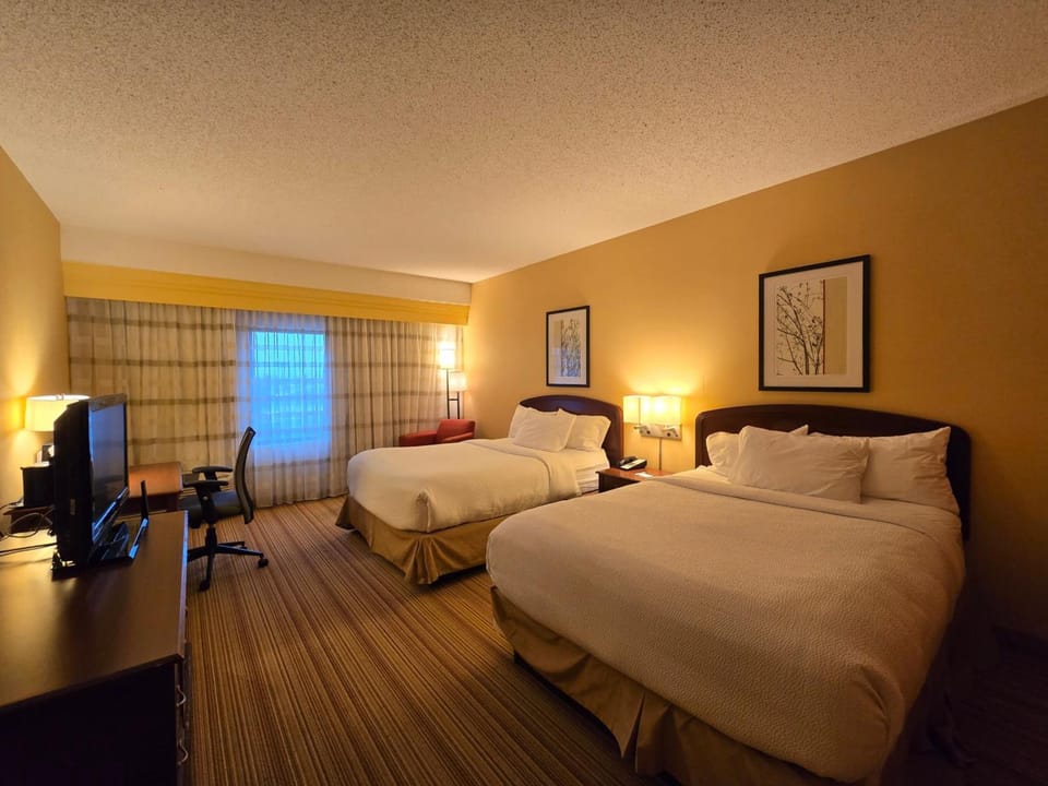 Bedroom. Interior and views may vary based on location and availability
