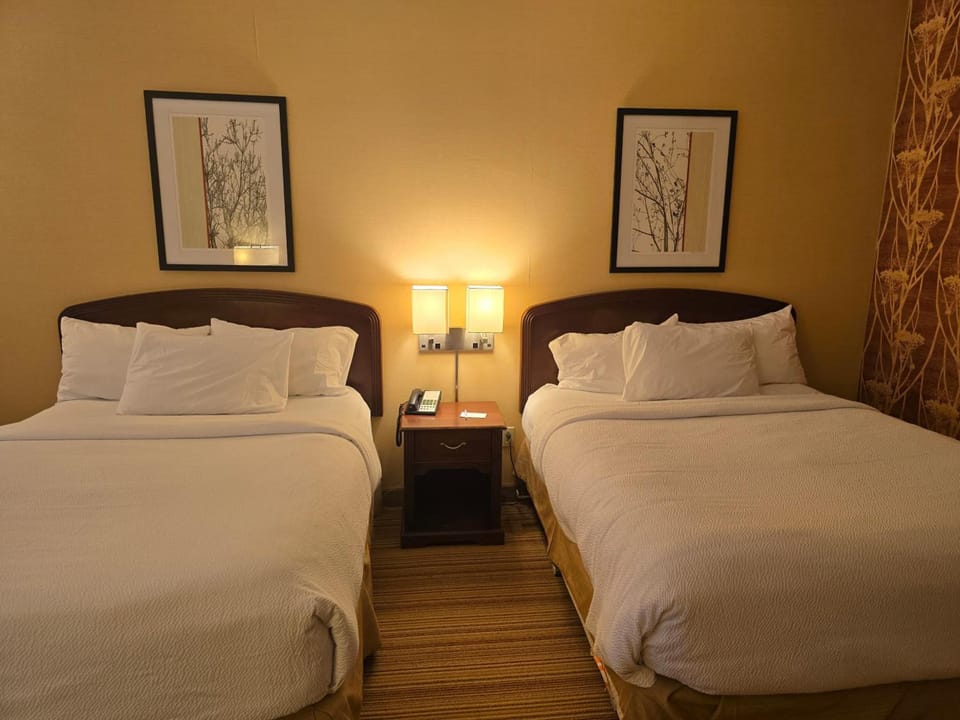 Bedroom. Interior and views may vary based on location and availability