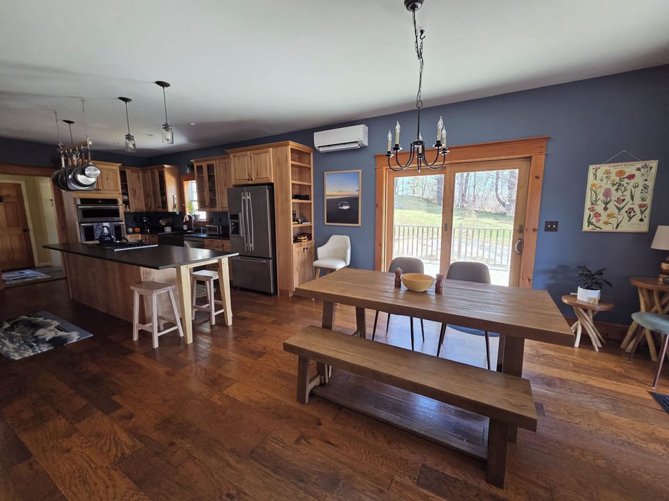 Kitchen and dining, designed for comfy living. 