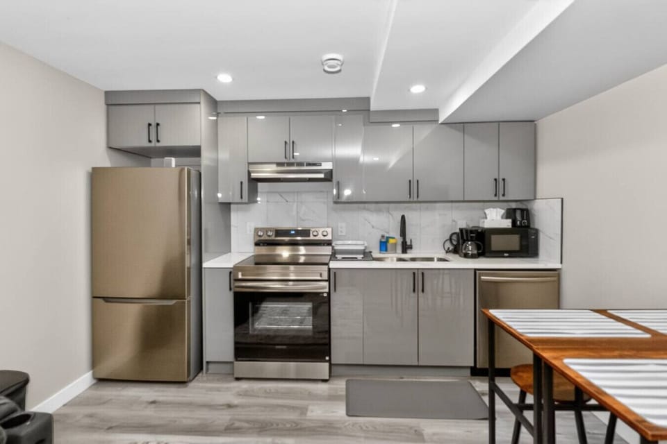 Fully equipped kitchen with ample counter space