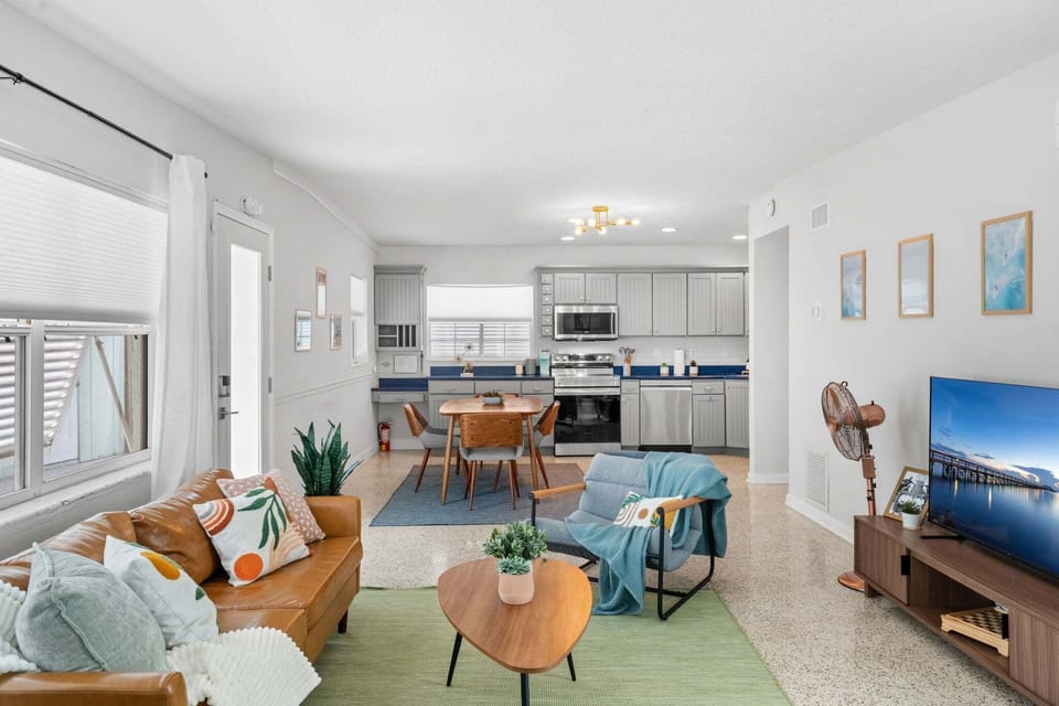 Spacious open layout