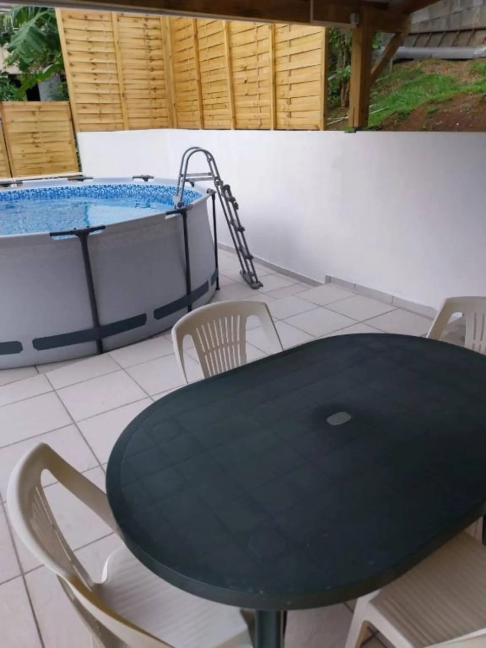Swimming pool view