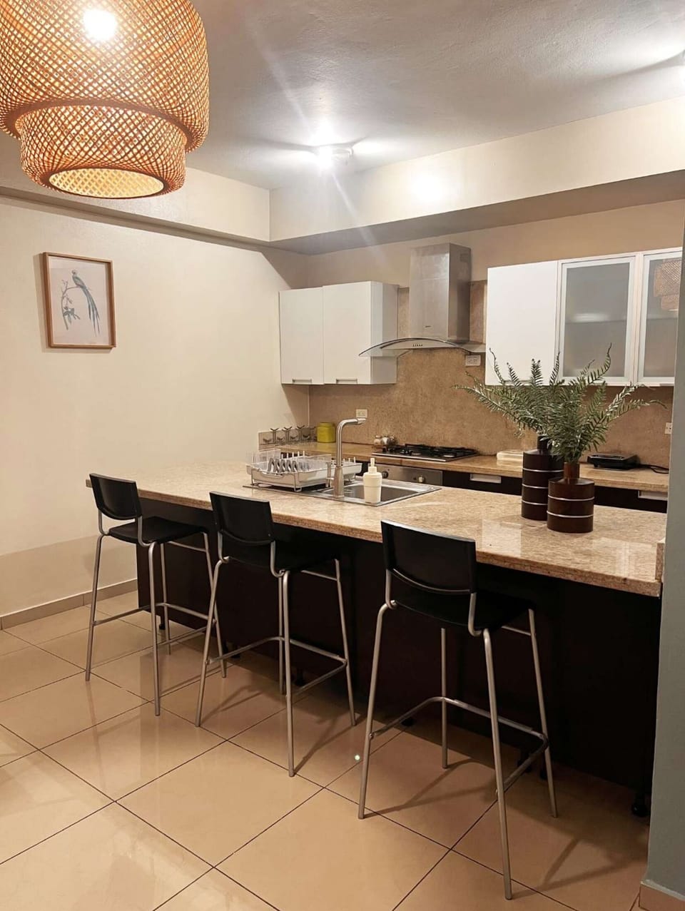 Fully Equipped Kitchen – Cook like you do at home, or not at all — the choice is yours.