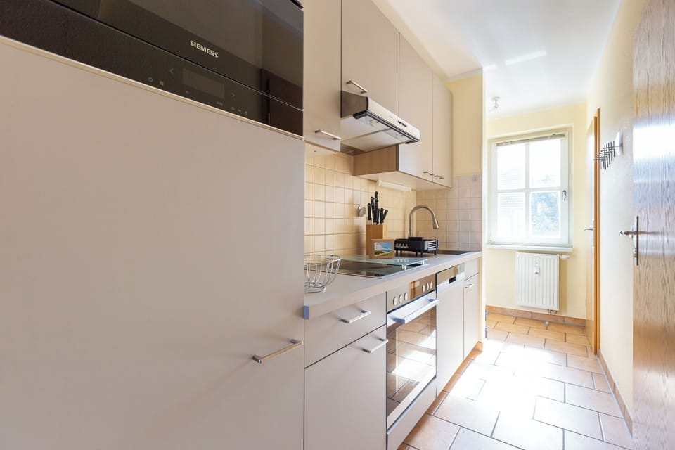 Modern Kitchen with Stove and Sink