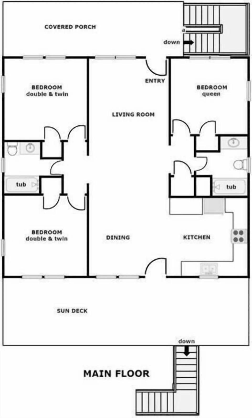 Sand Dollar Floor Plan