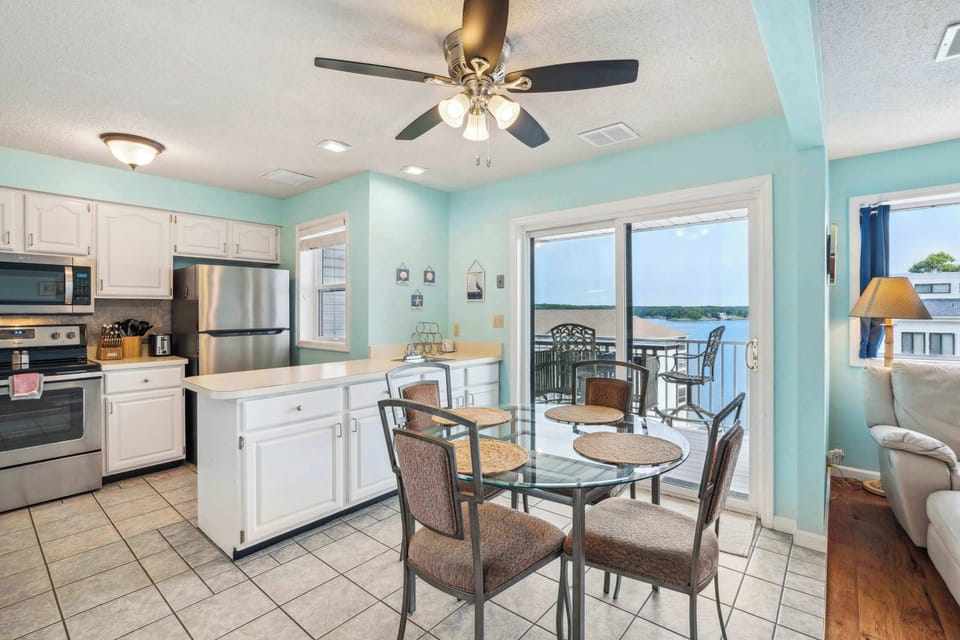 Make mealtime memories together at the dining table, seating 4​