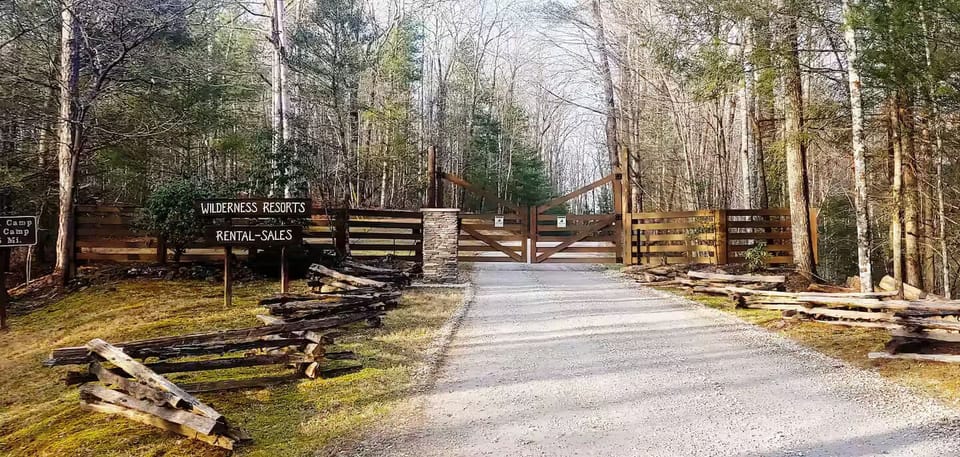 Entrance to Wilderness Resorts!