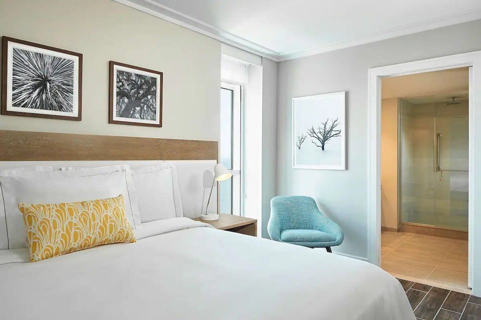 Sink into plush pillows and wake up refreshed daily.