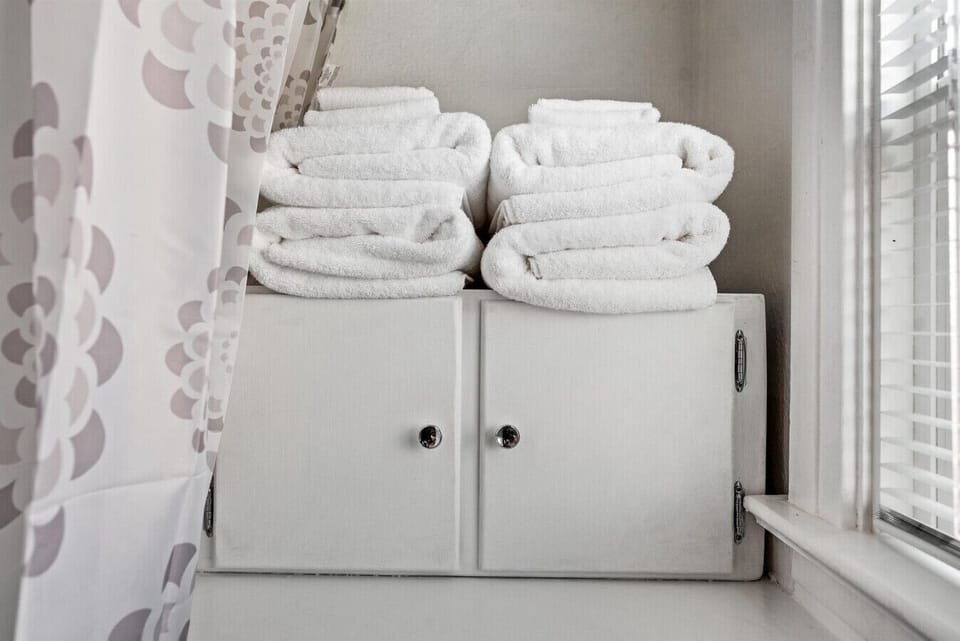 Bathroom storage space