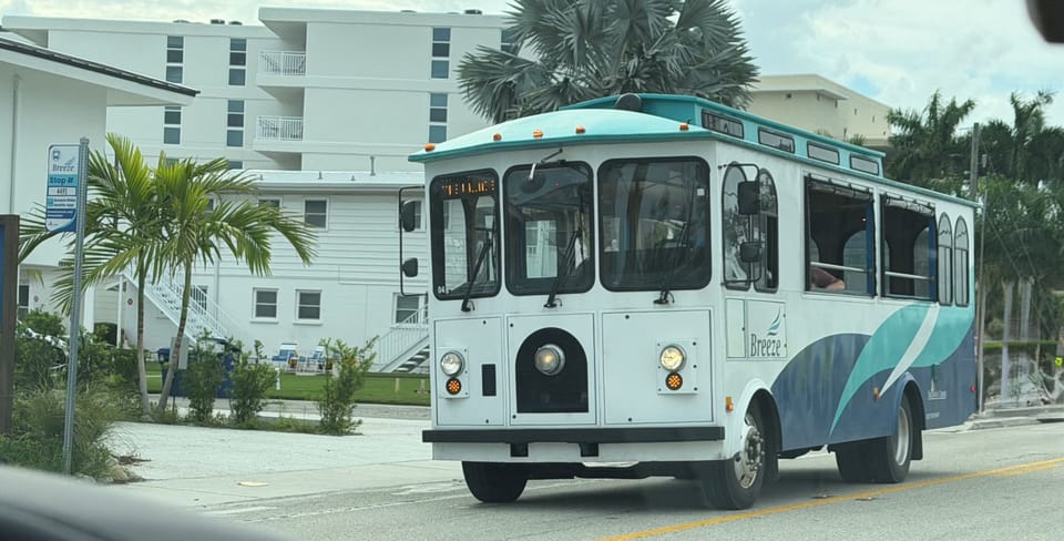 Fee Siesta Key Trolly