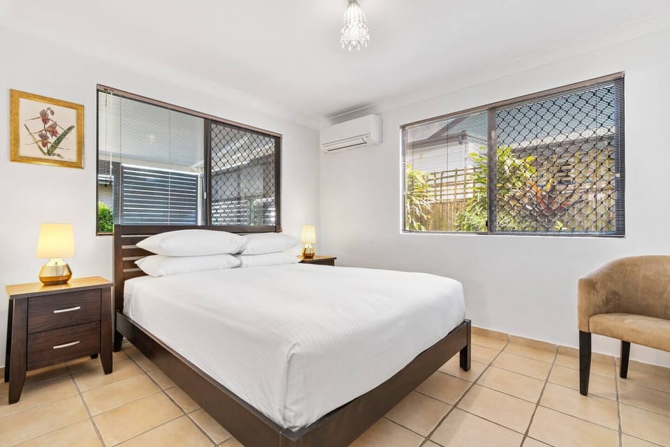 Spacious and bright master bedroom 