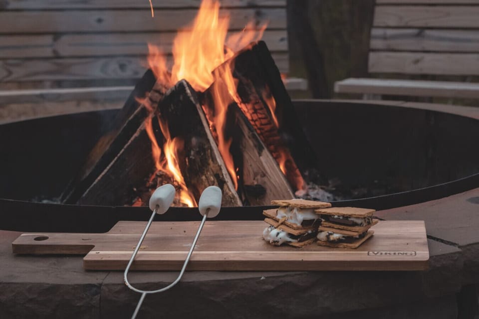 S’mores by the fire