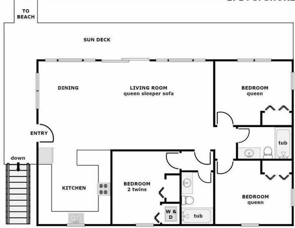 Tahiti Too Floor Plan