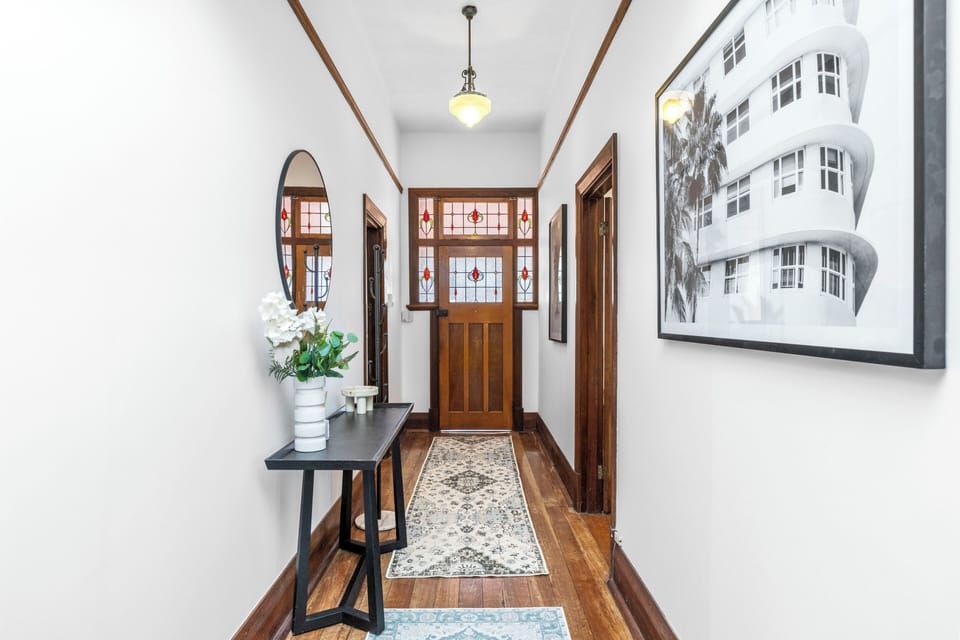 A grand entrance to your private sanctuary