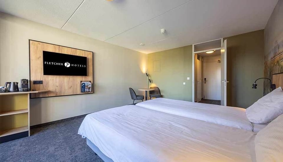 Lounge in comfort with extra space to work or sip coffee.