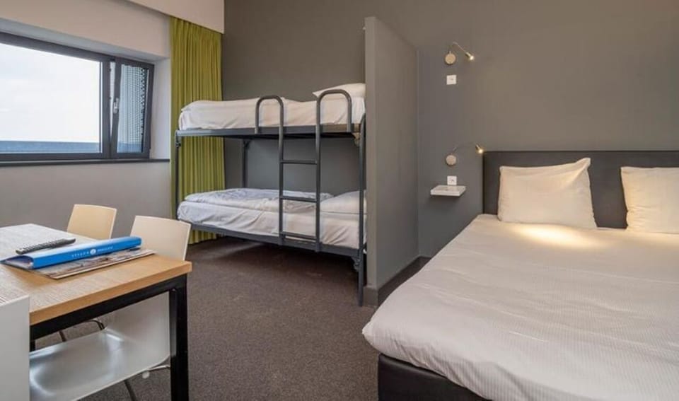 Unit with King and Bunk Bed