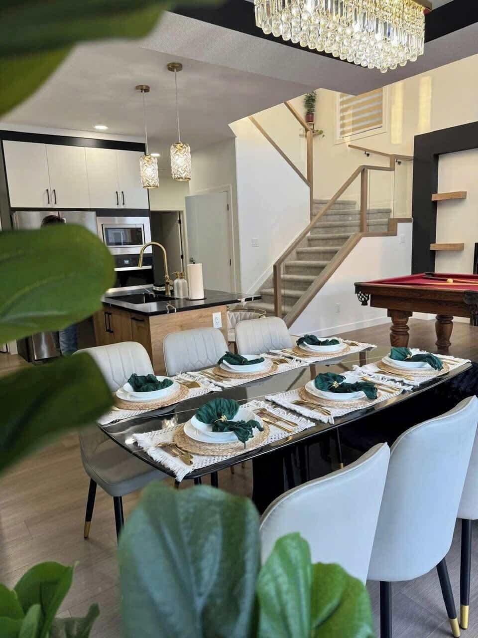 Dining table perfect for family meals