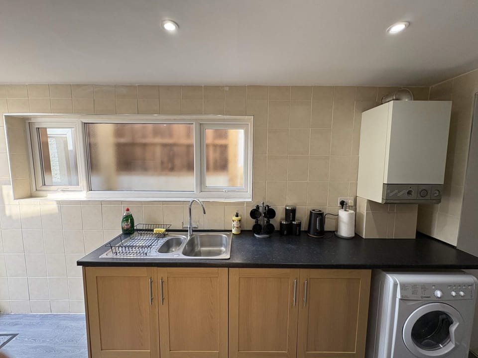 Kitchen with Natural light