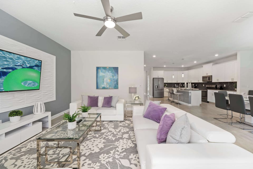 The perfect spot for morning coffee or evening cocktails, with ample space for the whole group.