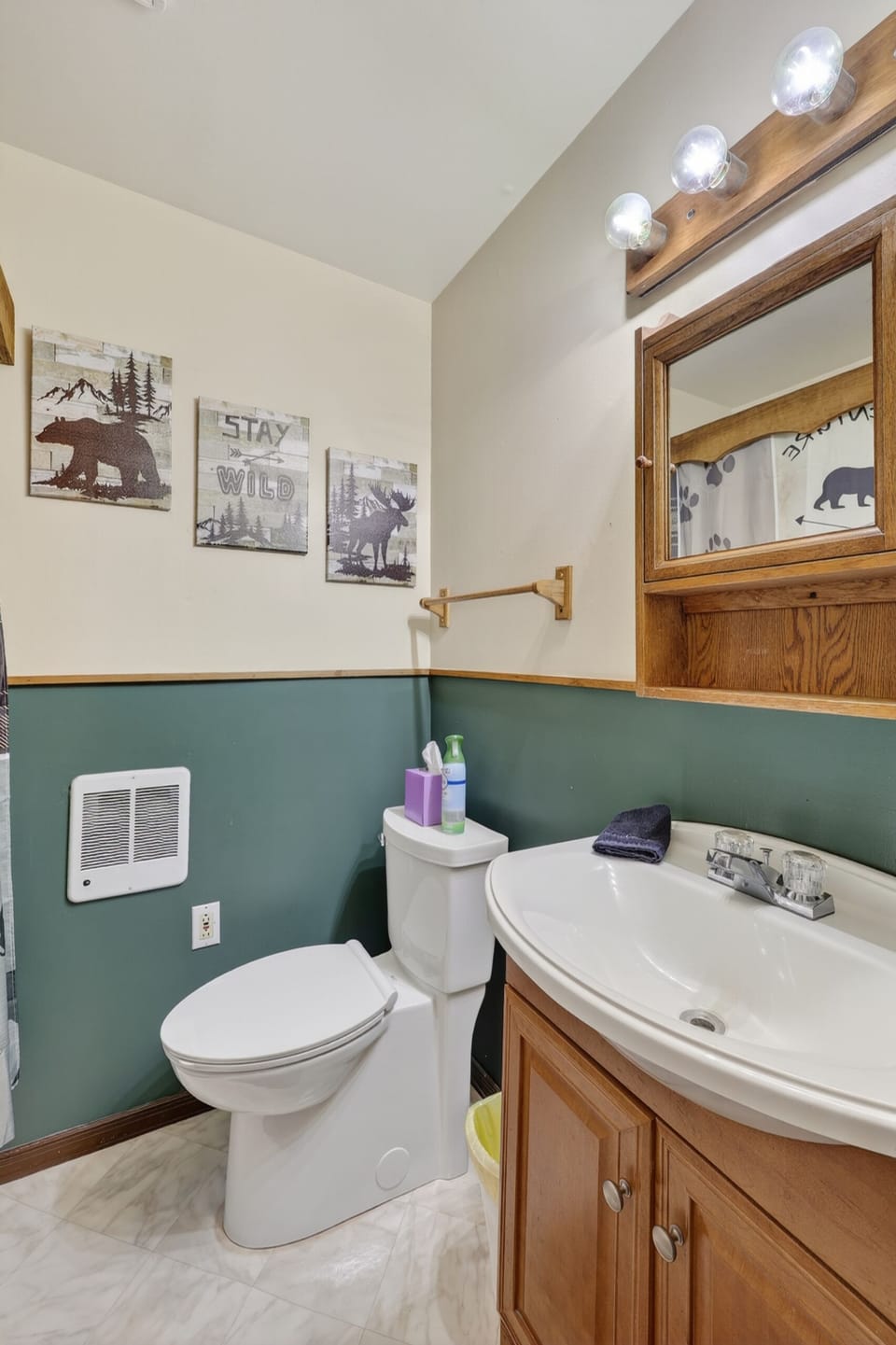 Private ensuite bathroom adds extra comfort and convenience during your stay.