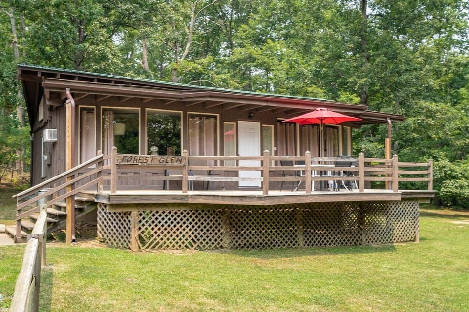Forest Glen is located in a very quiet and peaceful neighborhood (not secluded or remote)