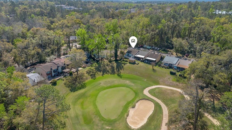 The location of the townhome is shown