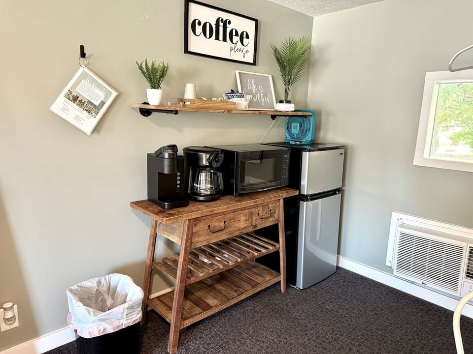 Coffee is included.