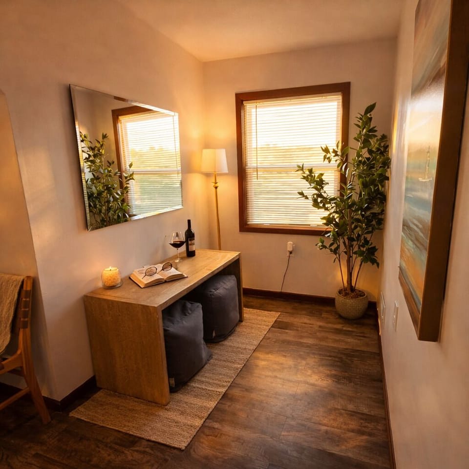 Cove-Out Cottage workspace