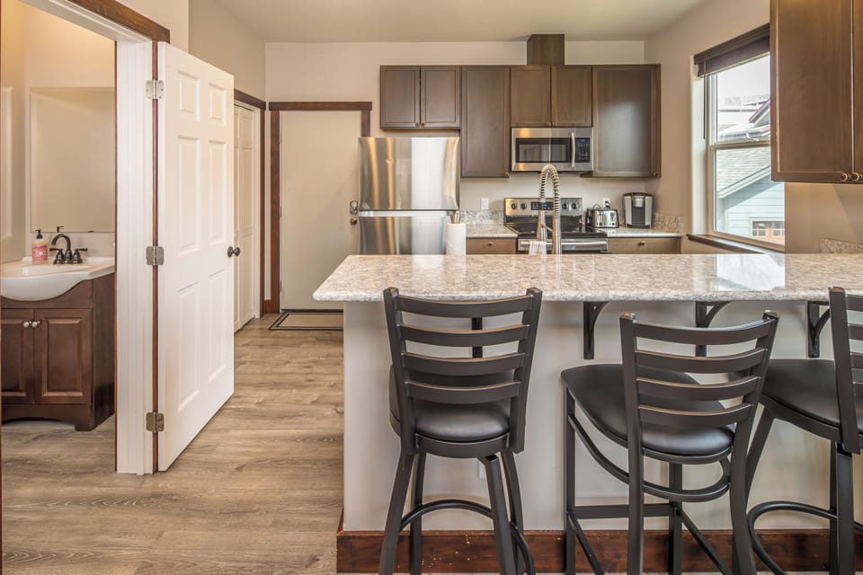 Ample counter space for your prepping needs | Lower Level