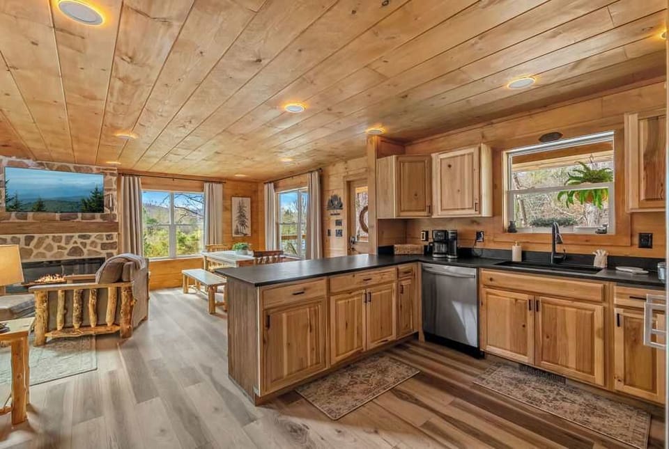 Open Concept Living and Kitchen Area. Never Miss Any of the Memories!
