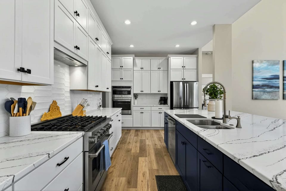 Gourmet Prep - Premium appliances and generous counter space for cooking that becomes part of the memory.