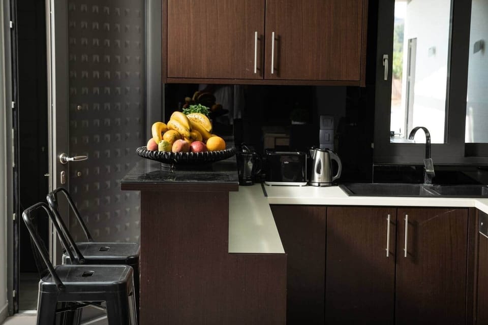 Fully stocked with top-of-the-line appliances and tools, ready to inspire even the most discerning chef to create culinary masterpieces.
