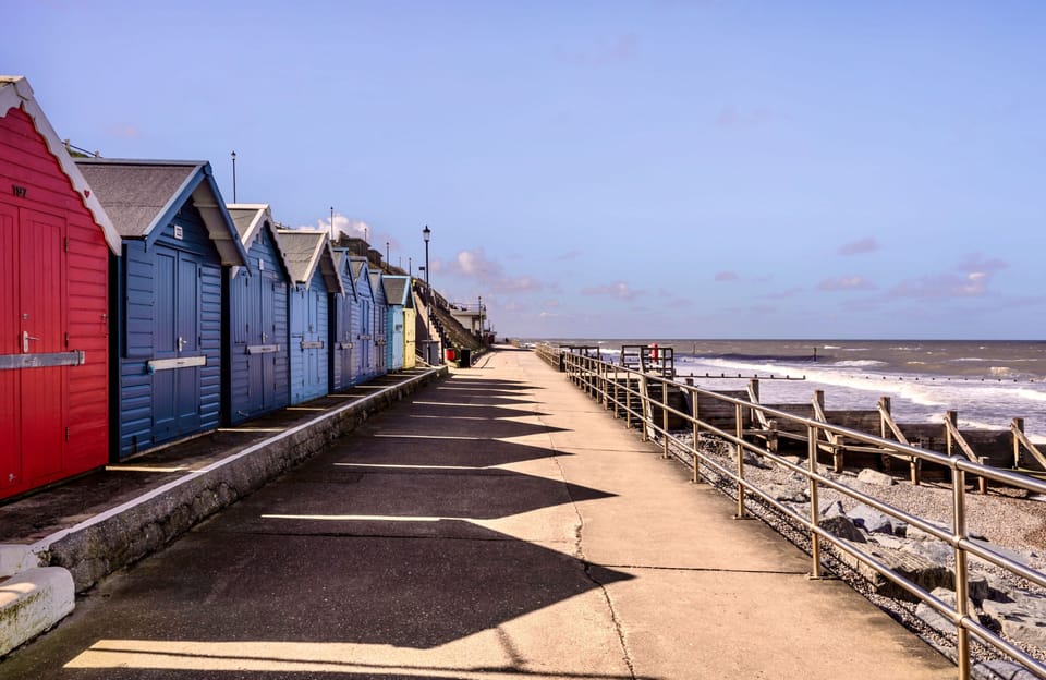 Beach huts at Sheringham