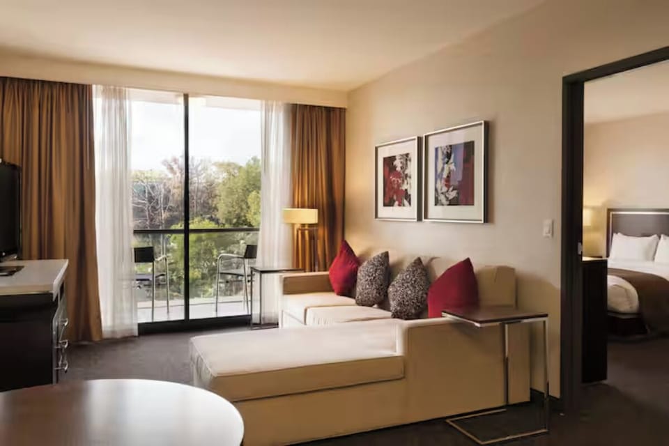 Lounge comfortably on the chaise after a day out.