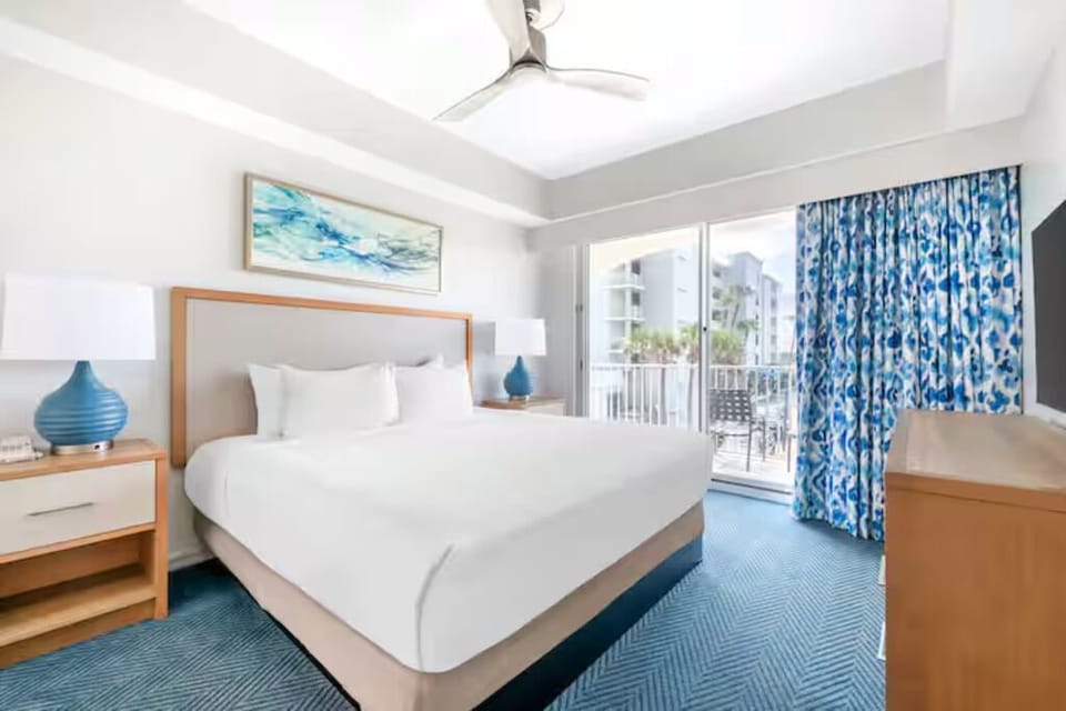 Bedroom. Interior and views may vary based on location and availability