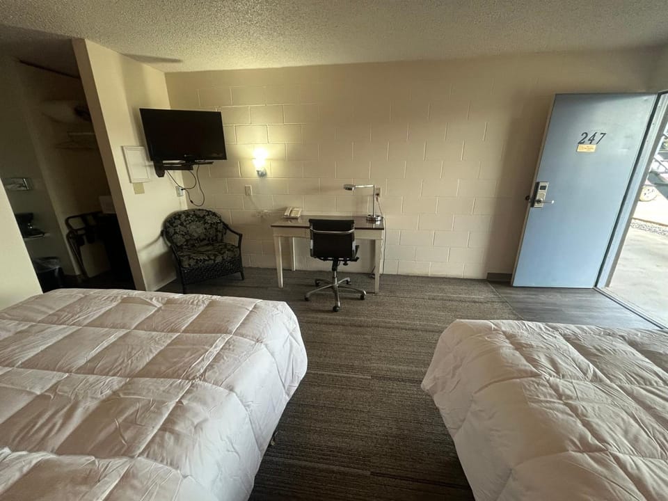 Bedroom. Interior and views may vary based on location and availability