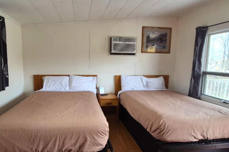 Settle in with simple comforts and easy bedside access.