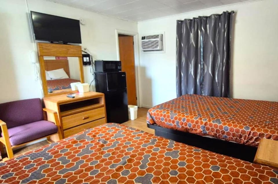 Spread out with extra sleeping space and in-room essentials