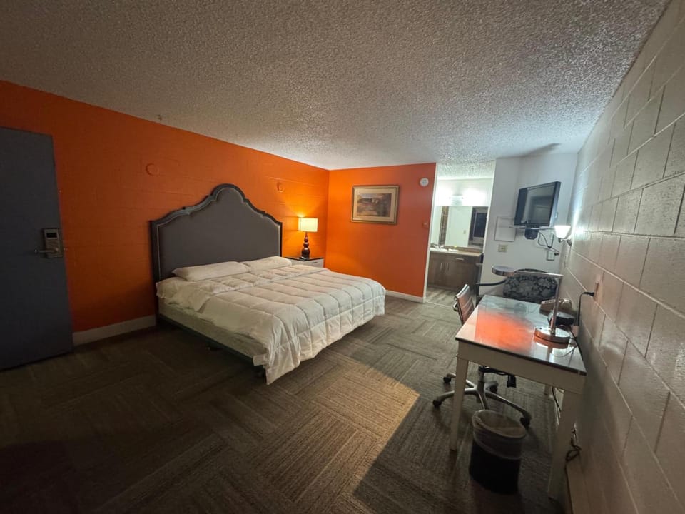 Kick back and stream favorites from bed after exploring.
