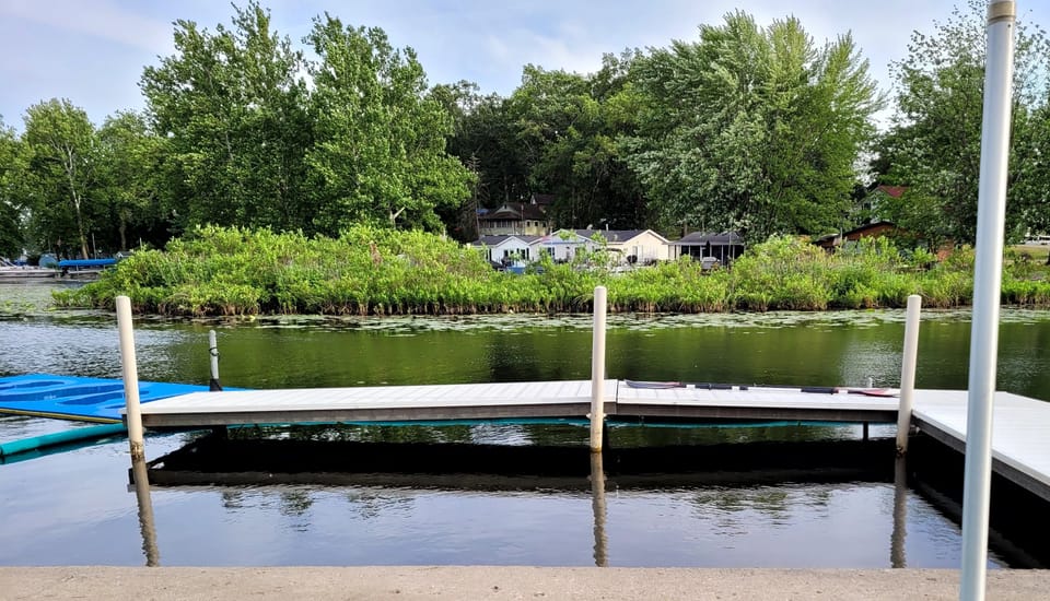 Private Dock and Wading Area