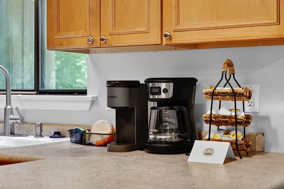 Coffee and snack are provided for you
