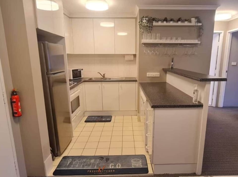 Our kitchen is the perfect place to continue savouring homemade dishes, as we provide a stove, oven, microwave, kettle, cutlery, dishwasher, refrigerator, toaster, pots, and pans. You'll find everything you require for a yummy culinary experience