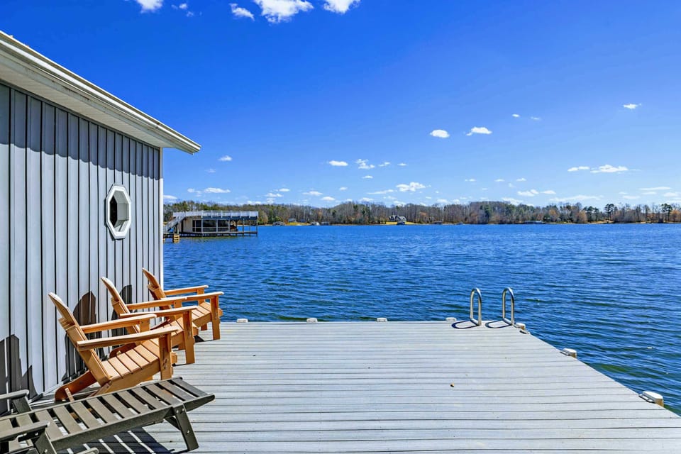 Dock - Pull up a chair and take in the wide lake views, or use the swim ladder to cool off right from the dock.
