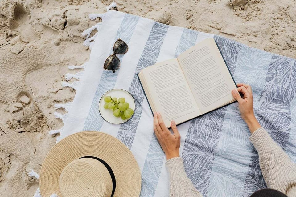 Beach days are for book days