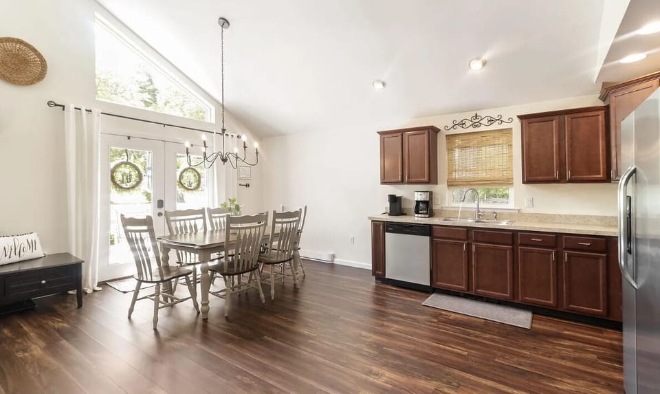 Kitchen and Dining Area