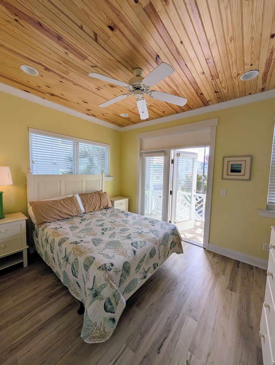 Private queen bedroom with convenient en suite bathroom 