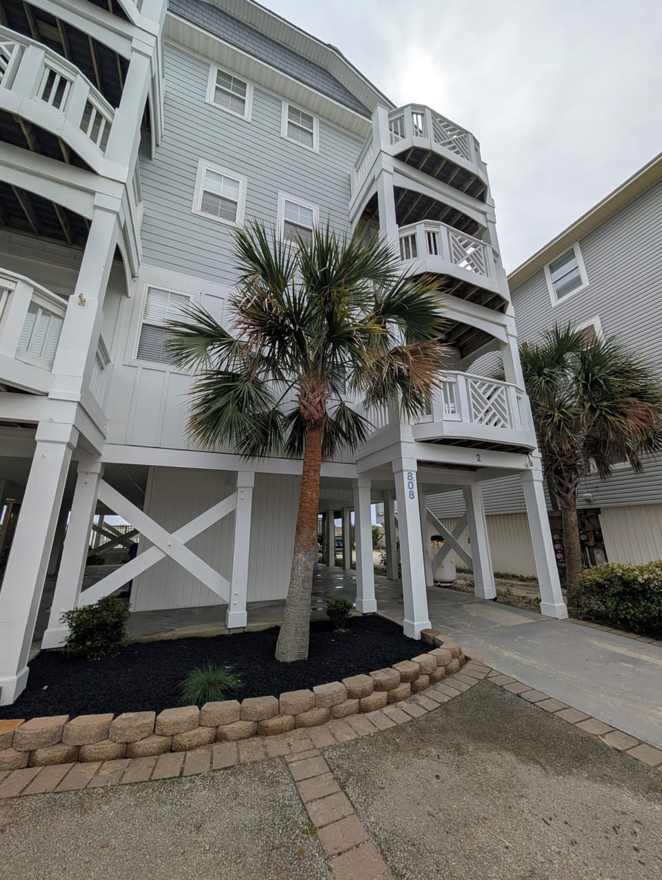 The right side of this luxury duplex is Sandy Dunes
