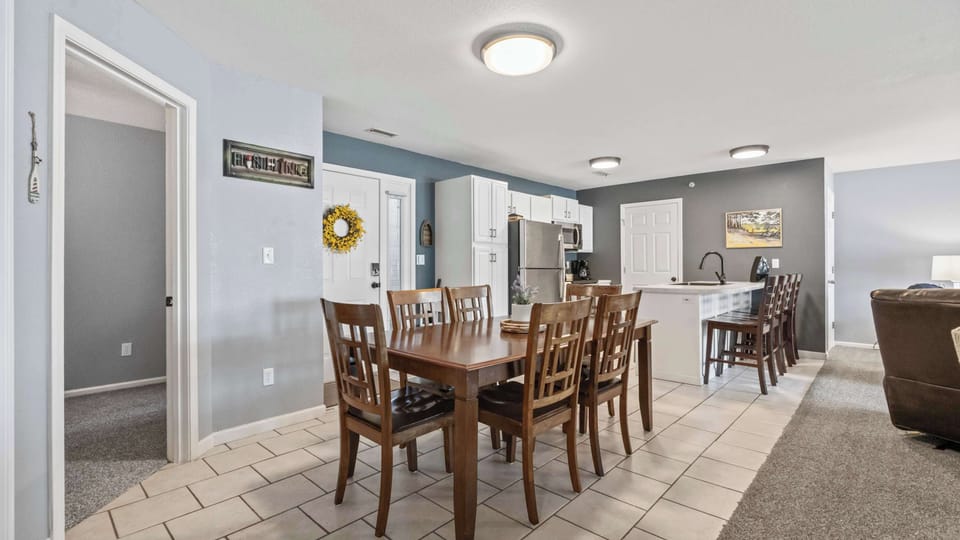 Make mealtime memories together at the dining table, seating 6​