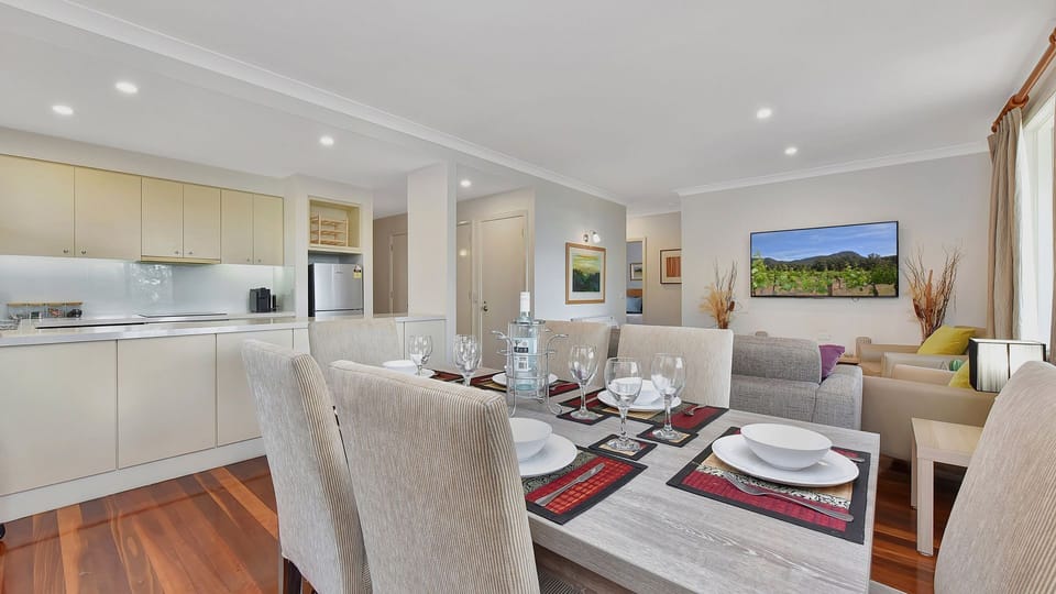 Stylish dining setting perfect for shared meals