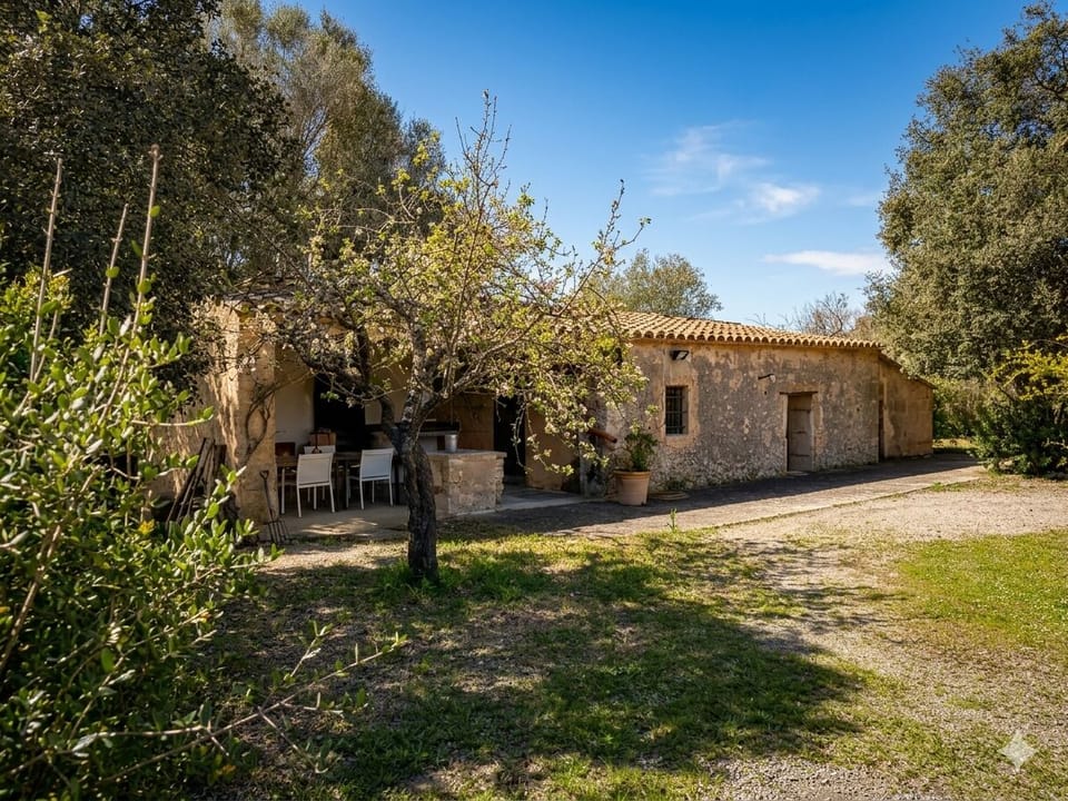 Ancient house with bbq and another dining area